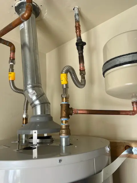 Water heater installation and plumbing repair in North Burlington